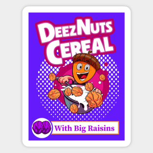 Deez Nuts Cereal Magnet